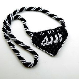 Allah Yazılı El Yapımı Muska Kolye