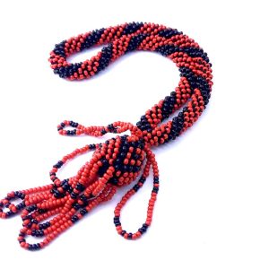 Kırmızı Siyah Sallama Tesbih